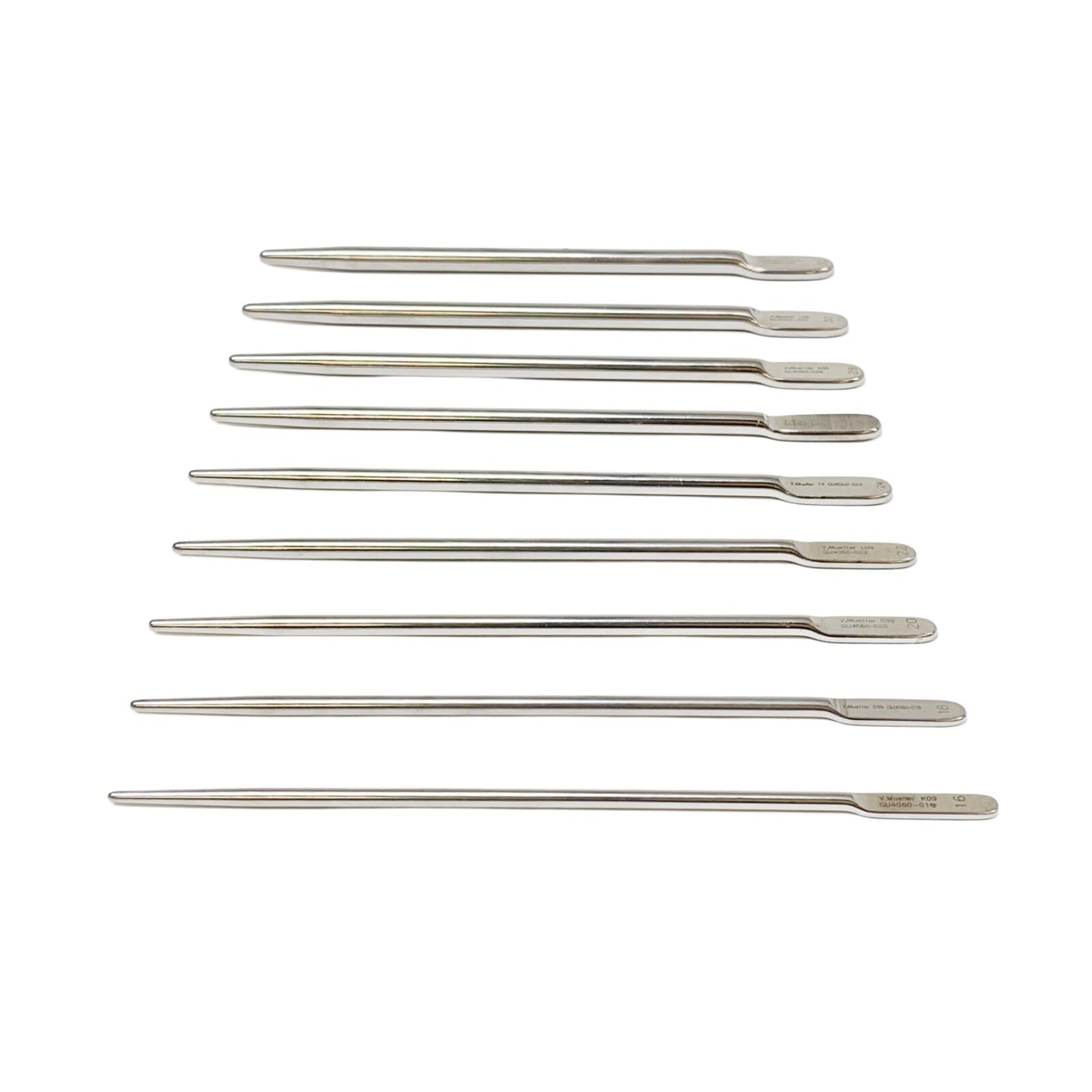 V.Mueller GU4060 Urethral SOUND, VAN BUREN JEWETT 16-32 FR 9 1/2" (QTY-9)