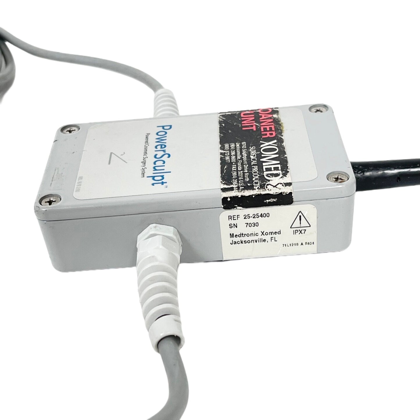 Medtronic Xomed 25-25400 Footswitch For Powersculpt Pal System