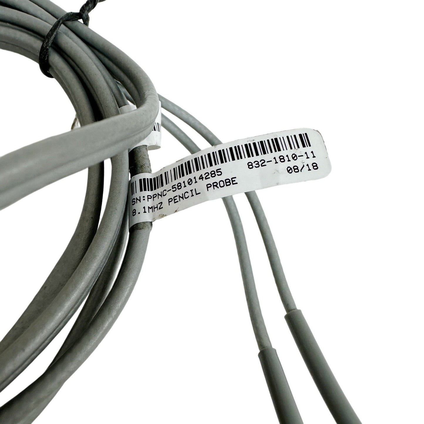 Parks Medical Electronics REF 832-1810-11 PENCIL PROBE, 8.1 MHZ