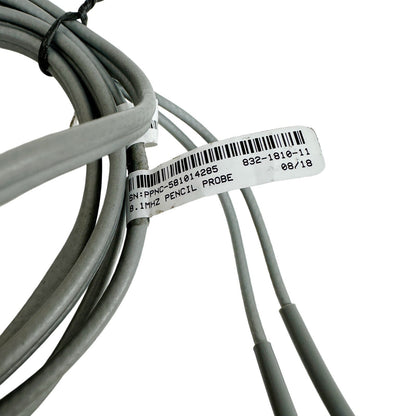 Parks Medical Electronics REF 832-1810-11 PENCIL PROBE, 8.1 MHZ