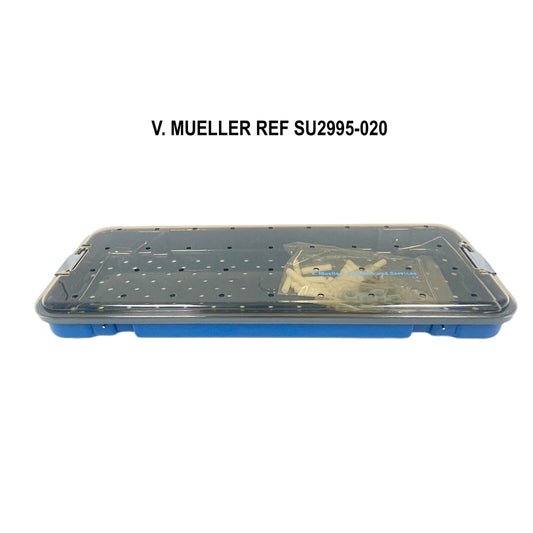V. MUELLER SU2995-020 Endoscopic Tray With Pin Set 22 X 8-1/4 X 1-3/4€