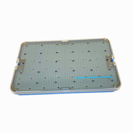 V. MUELLER SU2990-092 Microsurgical Instrument Tray W/ Lid, Insert & 2 Mat