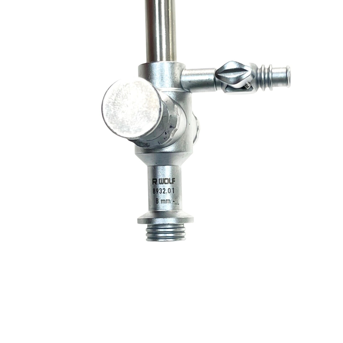 R. WOLF 8932.01 Trocar sleeve, trumpet valve, 8 mm Ã˜, 105 mm w/ 8932.12 Trocar