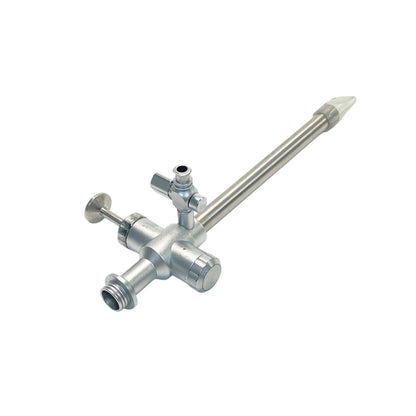 R. WOLF 8932.01 Trocar sleeve, trumpet valve, 8 mm Ã˜, 105 mm w/ 8932.12 Trocar