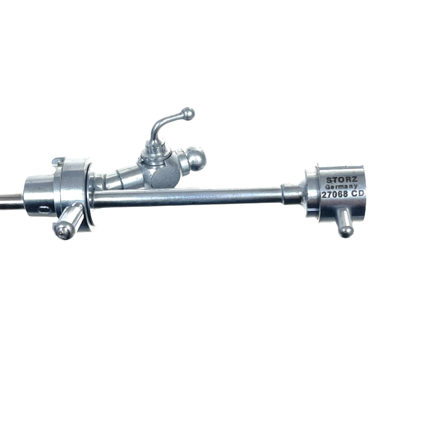 K. STORZ 27068CD Telescope Bridge with 1 Channel & stopcock Instrument