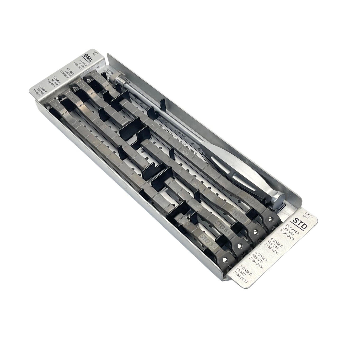 SMITH & NEPHEW 7136-0043 Accord Instrument Set W/ Caddy