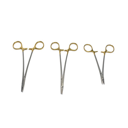 Aesculap/ Jarit/ V. Mueller BM015R /123-131/ CH2422 Needle Holder Instrument