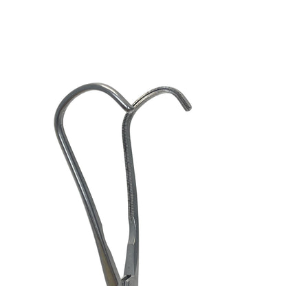 Pilling Ref 35-4816 COOLEY CLAMP Curved, 1-1/8" (2.7cm) tip length, 7" (18cm)