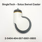COLSON 2-5404-404-007-0001-0805 SingleTech - Solus Swivel Caster ,DIA 5 IN