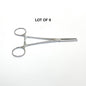 Rochester-Ochsner Forcep Straight, 6-1/4" - LOT OF 9