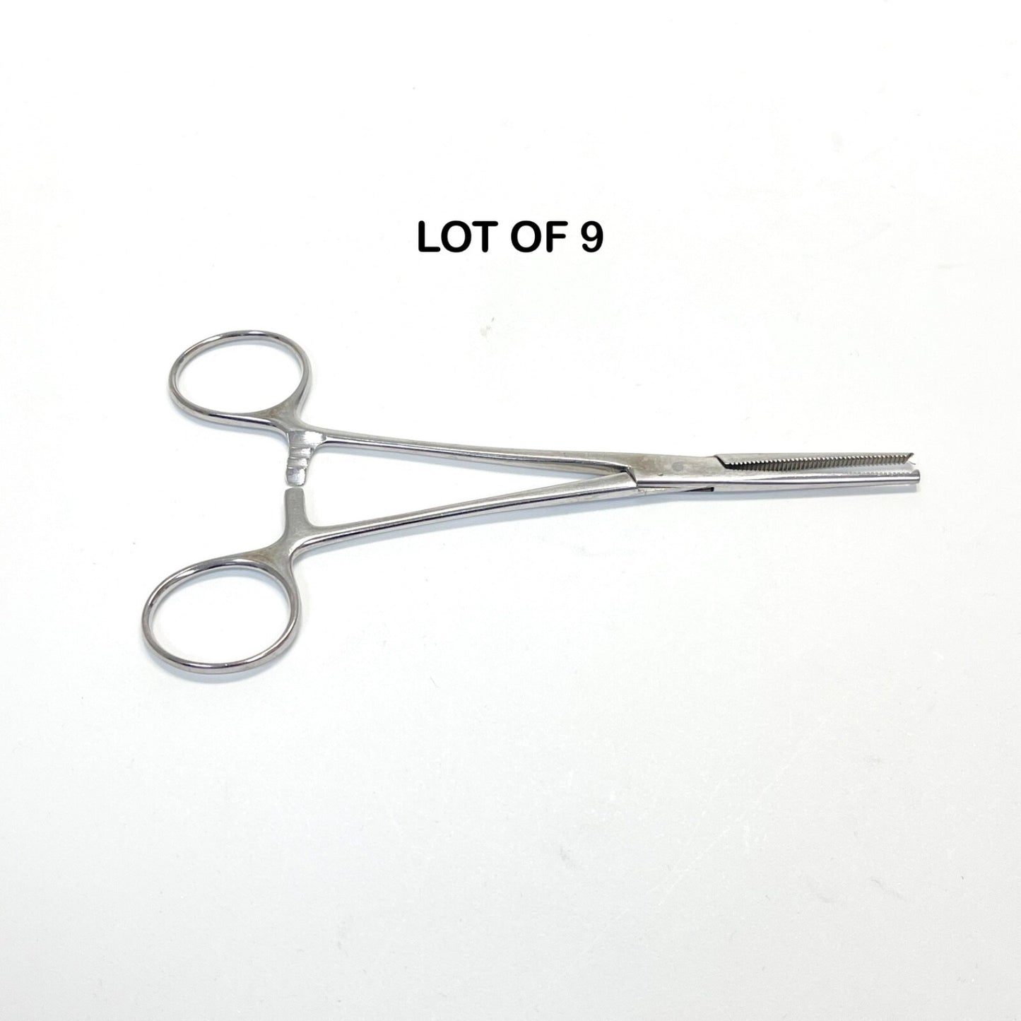 Rochester-Ochsner Forcep Straight, 6-1/4" - LOT OF 9