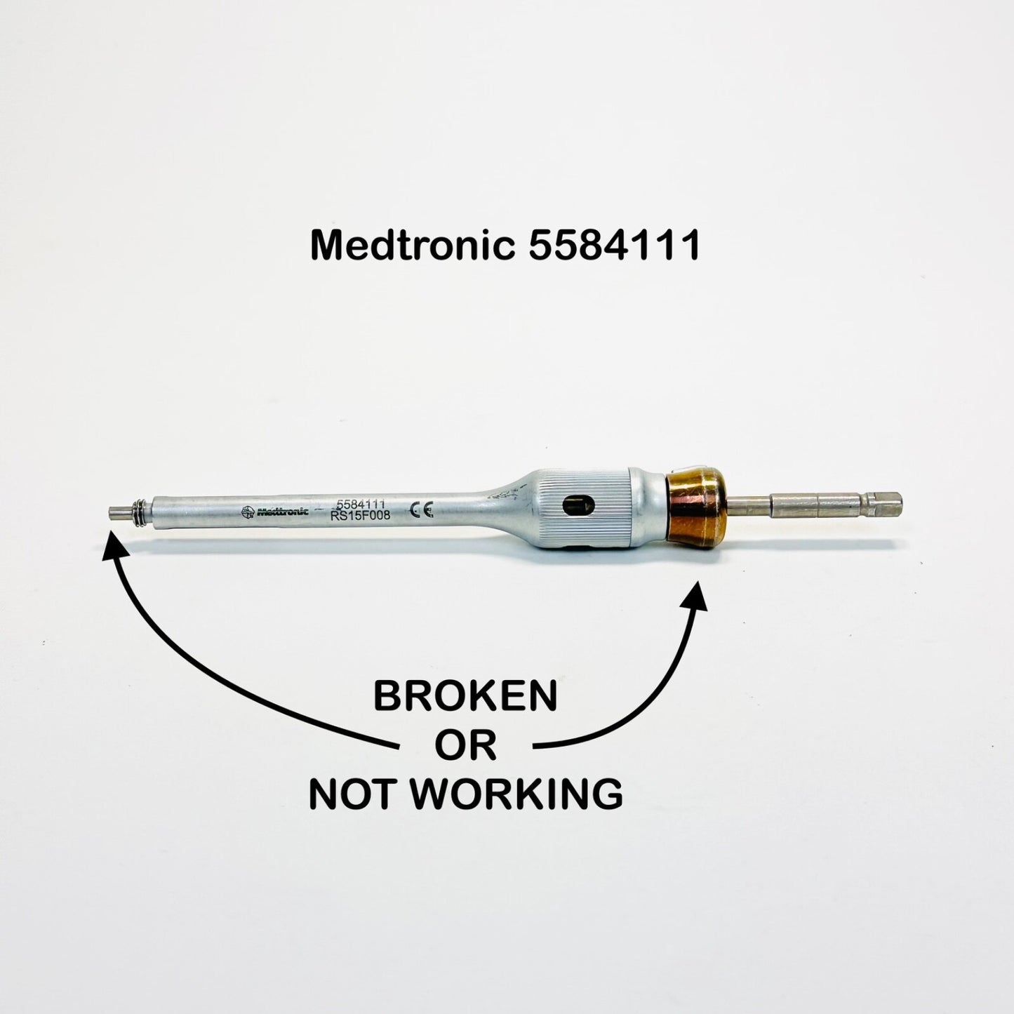 Medtronic Sofamar Danek 5584111 Lock Sleeve Multi-Axial Screwdriver 5.5/6.0mm