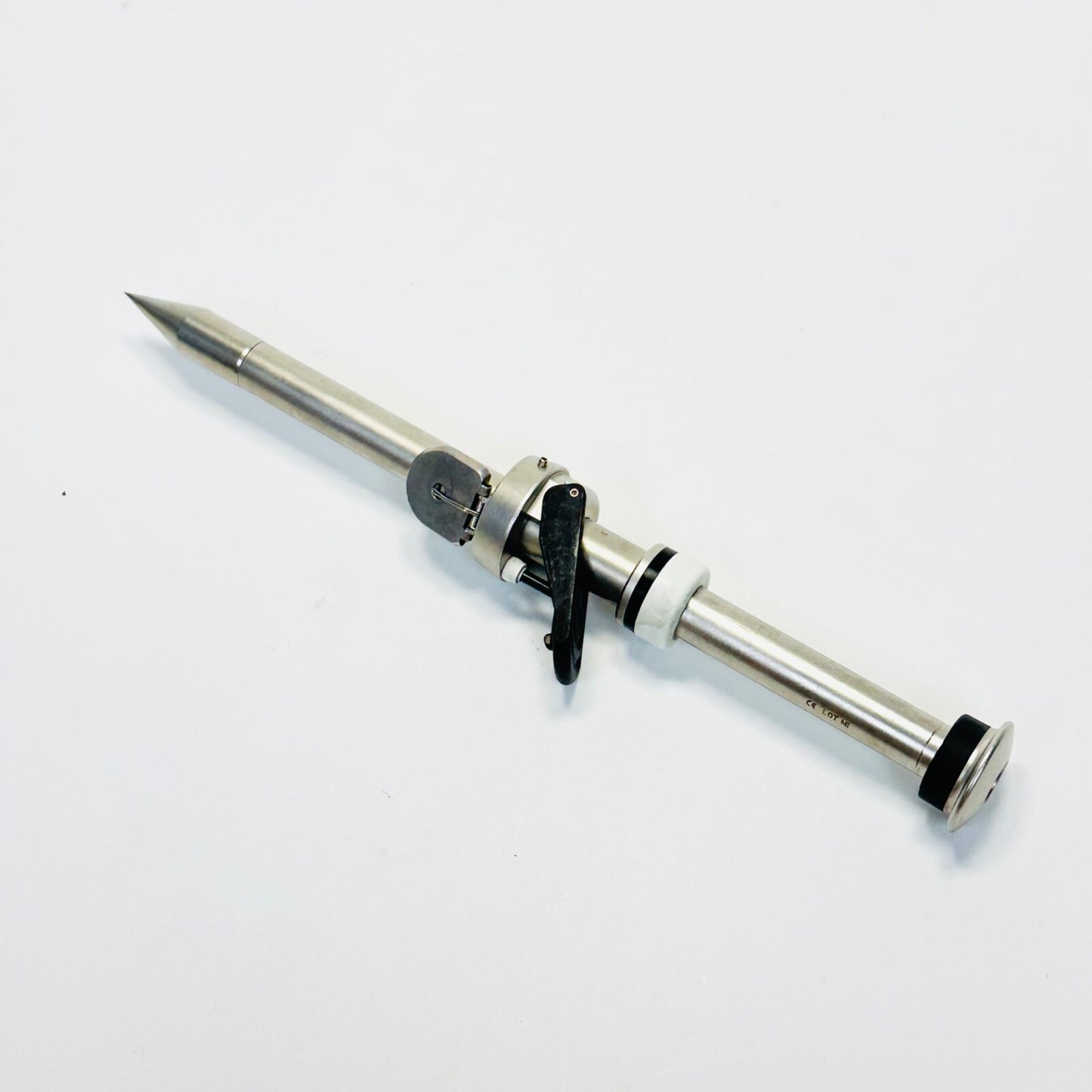 K. STORZ 30107C TROCAR 13mm w/ 30107M1 Multifunctional Valve, size 13 mm