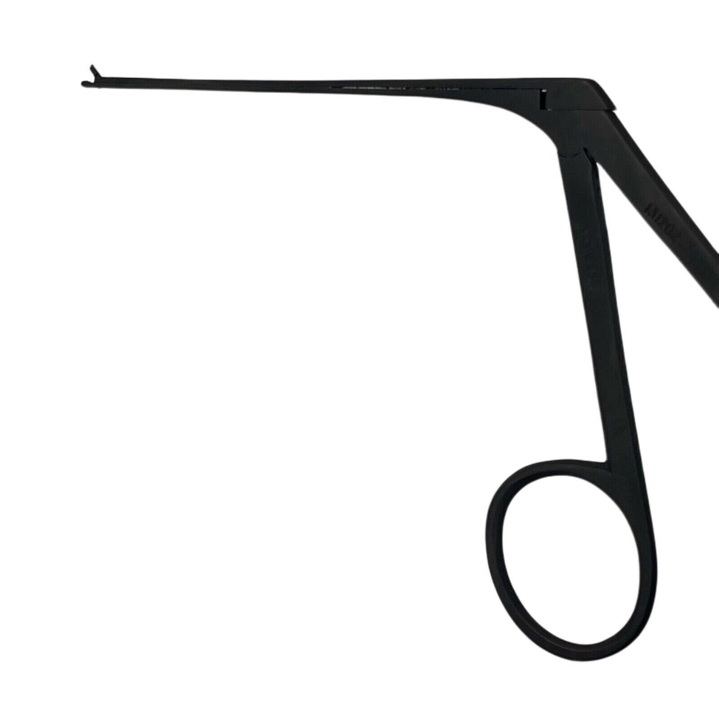 OLYMPUS  13-1202 Alligator Forcep Curved Right, Serrated 3mm