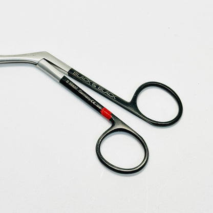 Black & Black Surgical B55837 Knight Serrated Supercut Scissors 7€³ (18Cm) Angled