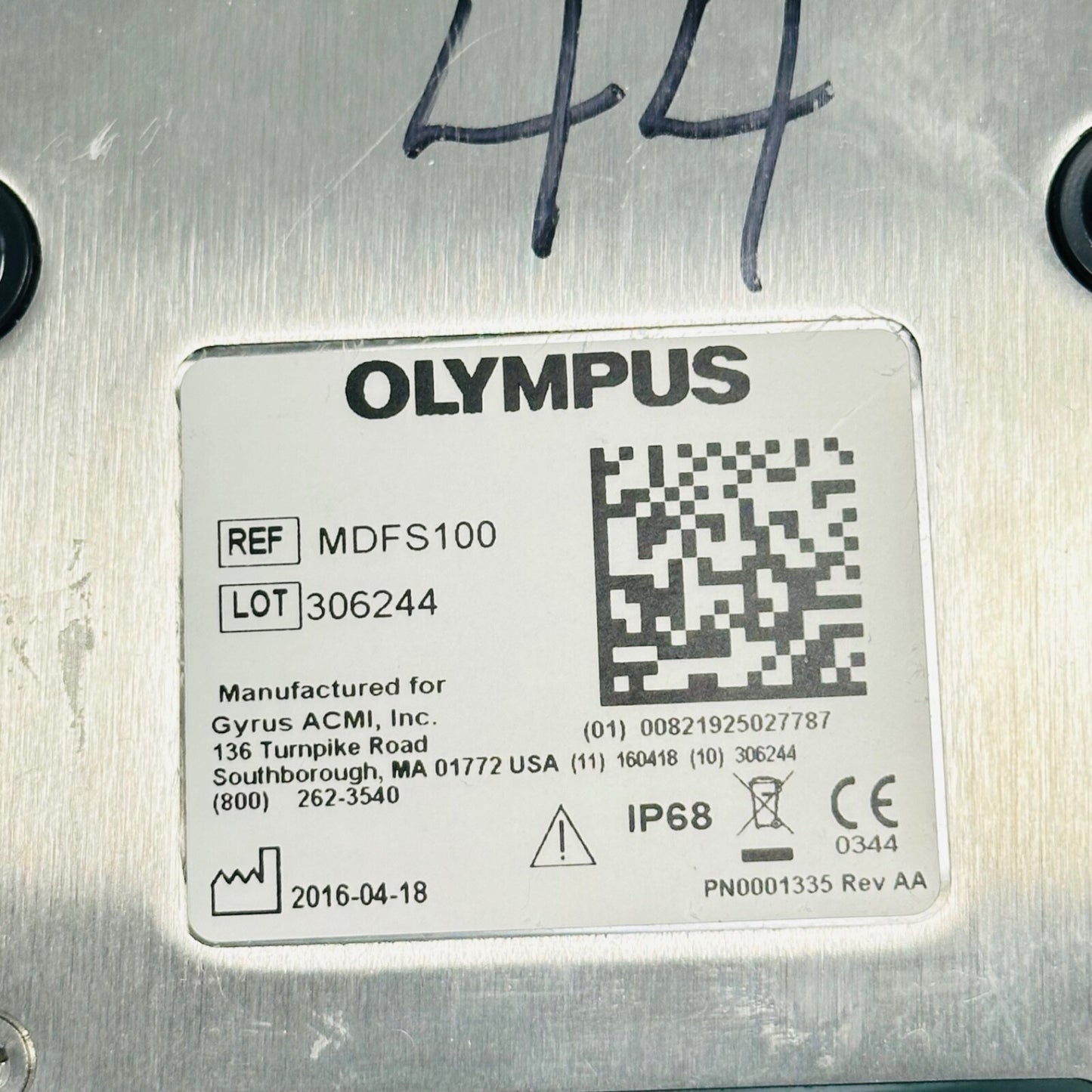 Olympus MDFS100 Diego Elite Foot Switch For Multidebrider System