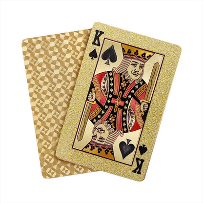 Deck Of Diamond Waterproof Golden Playing Cards,Deck Of Cards, HD, Poker Card