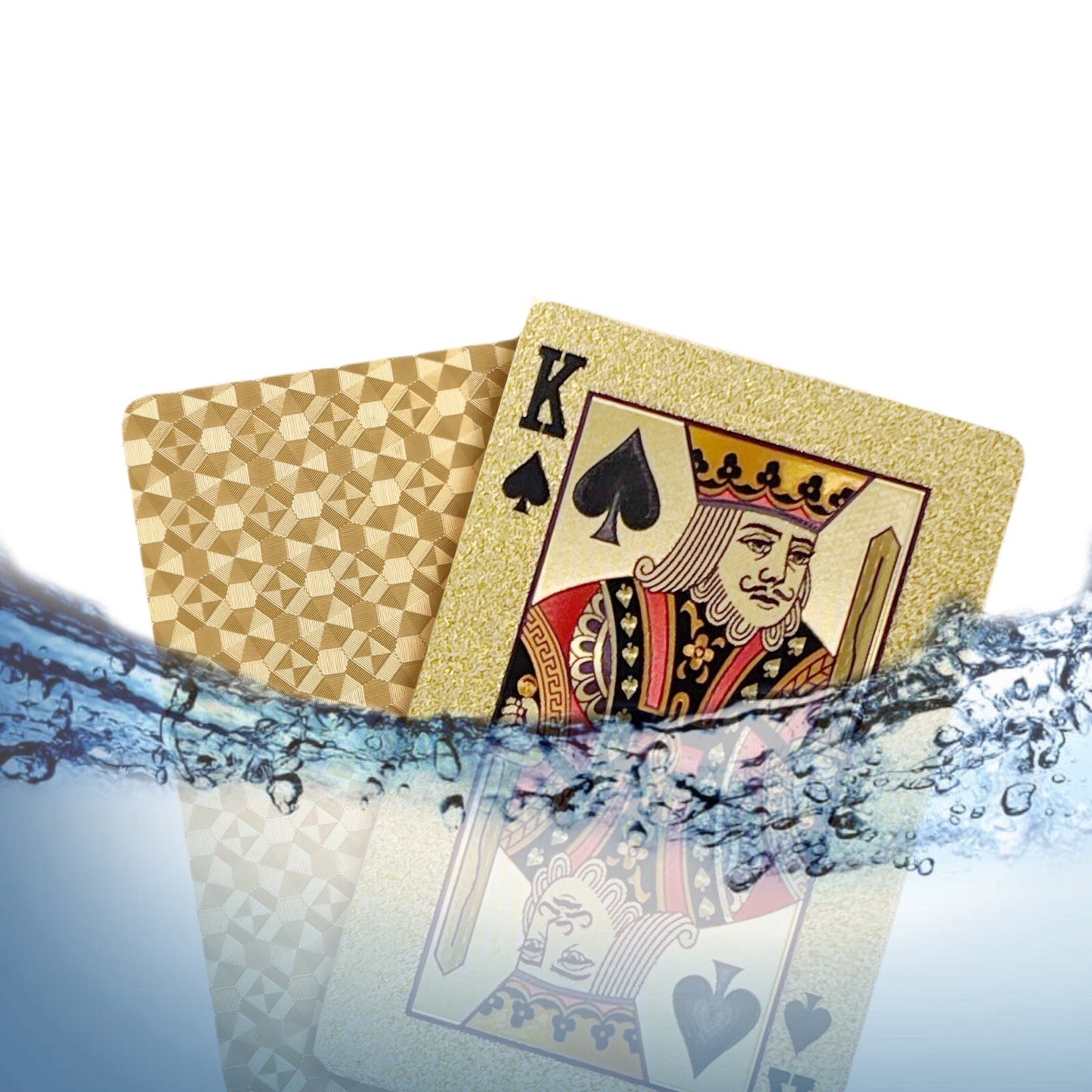 Deck Of Diamond Waterproof Golden Playing Cards,Deck Of Cards, HD, Poker Card