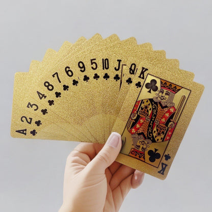 Deck Of Diamond Waterproof Golden Playing Cards,Deck Of Cards, HD, Poker Card