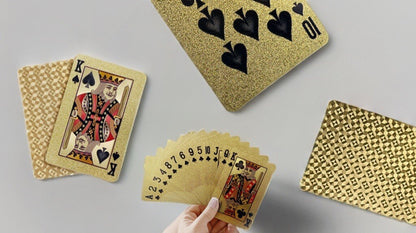 Deck Of Diamond Waterproof Golden Playing Cards,Deck Of Cards, HD, Poker Card