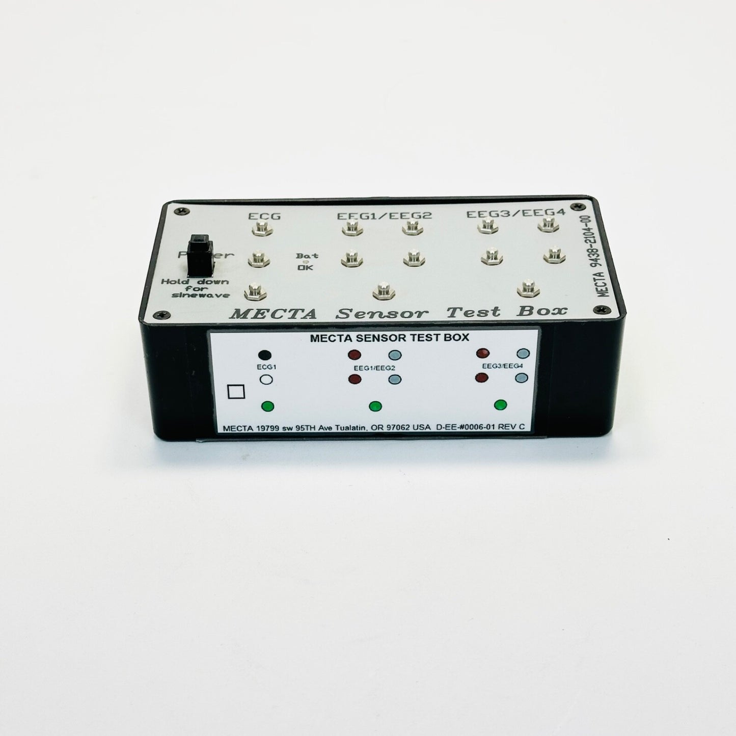 Mecta 9438-2104-00 Spectrum Sensor Test Box