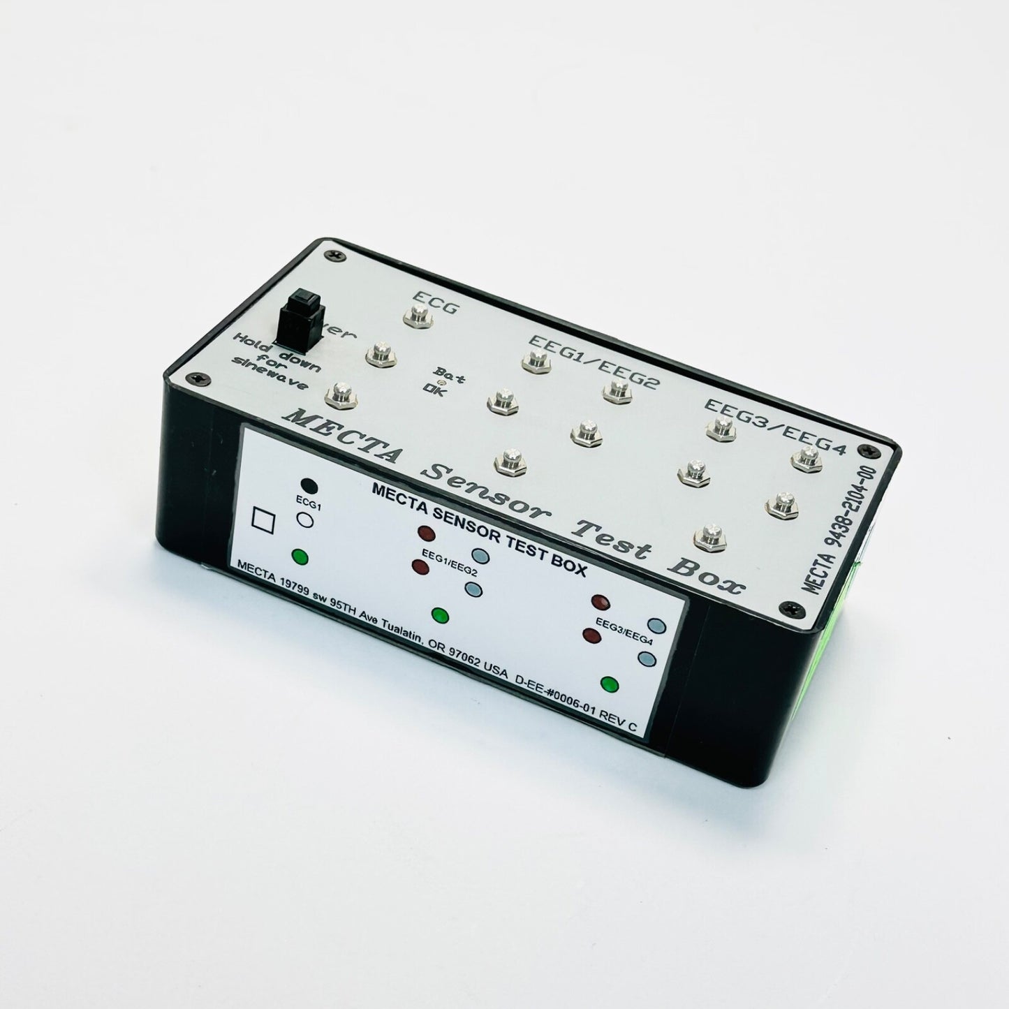 Mecta 9438-2104-00 Spectrum Sensor Test Box