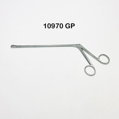 K Storz 10970GP Spoon Shaped Forceps, 6 X 12 Mm, 20 Cm, Straight , OVAL JAW