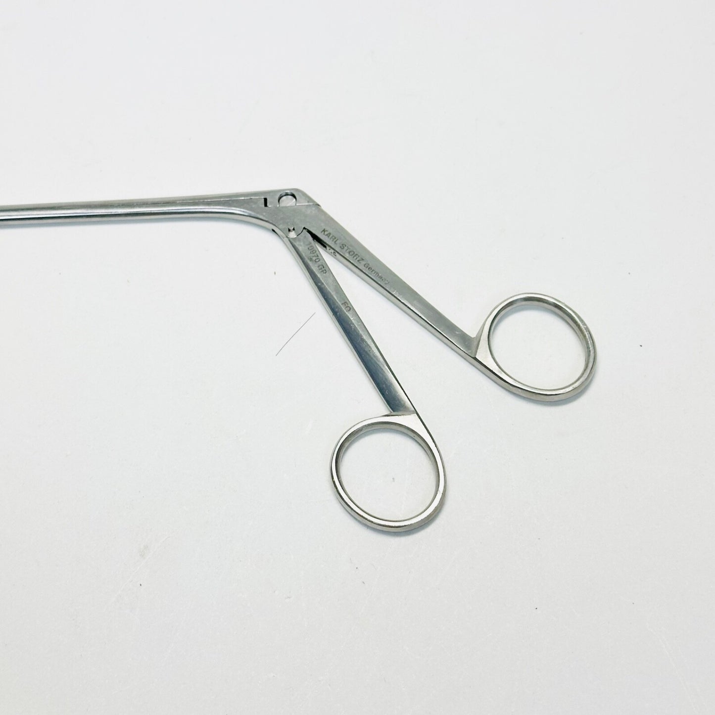 K Storz 10970GP Spoon Shaped Forceps, 6 X 12 Mm, 20 Cm, Straight , OVAL JAW