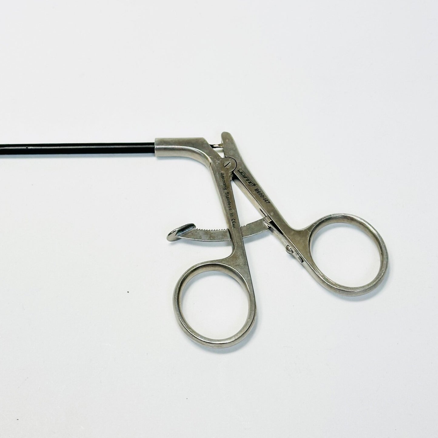 JARIT 600-147 Babcock Traditional Forcep w/Ratchet, Insulated, 5mm, 13-3/4"