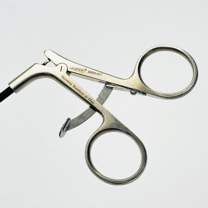 JARIT 600-147 Babcock Traditional Forcep w/Ratchet, Insulated, 5mm, 13-3/4"