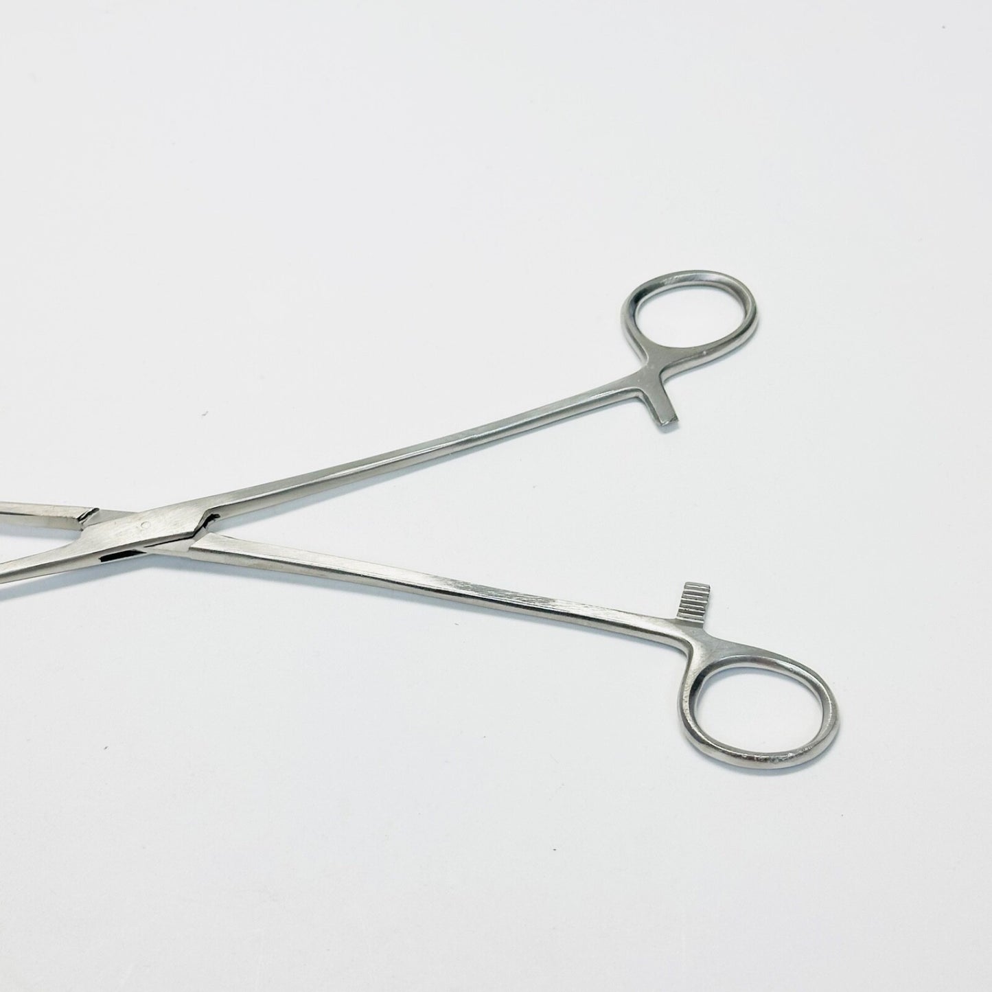 Sponge Holding Forceps Straight Serrated 9.5" Stainless Steel ( LOT OF 13 )