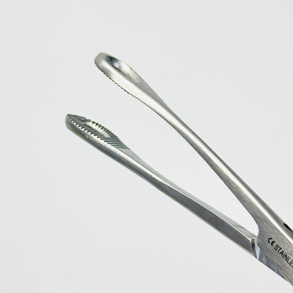 Sponge Holding Forceps Straight Serrated 9.5" Stainless Steel ( LOT OF 13 )