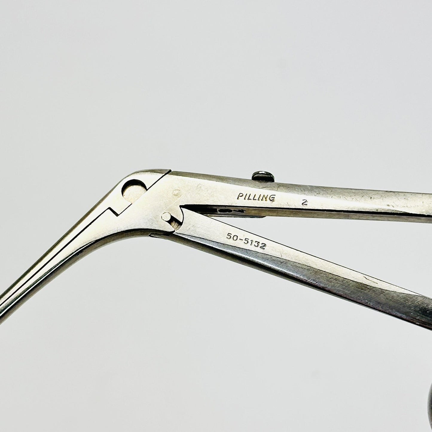 Pilling 50-5132 Straight, Sam Roberts Laryngeal, Biopsy Cup Forceps