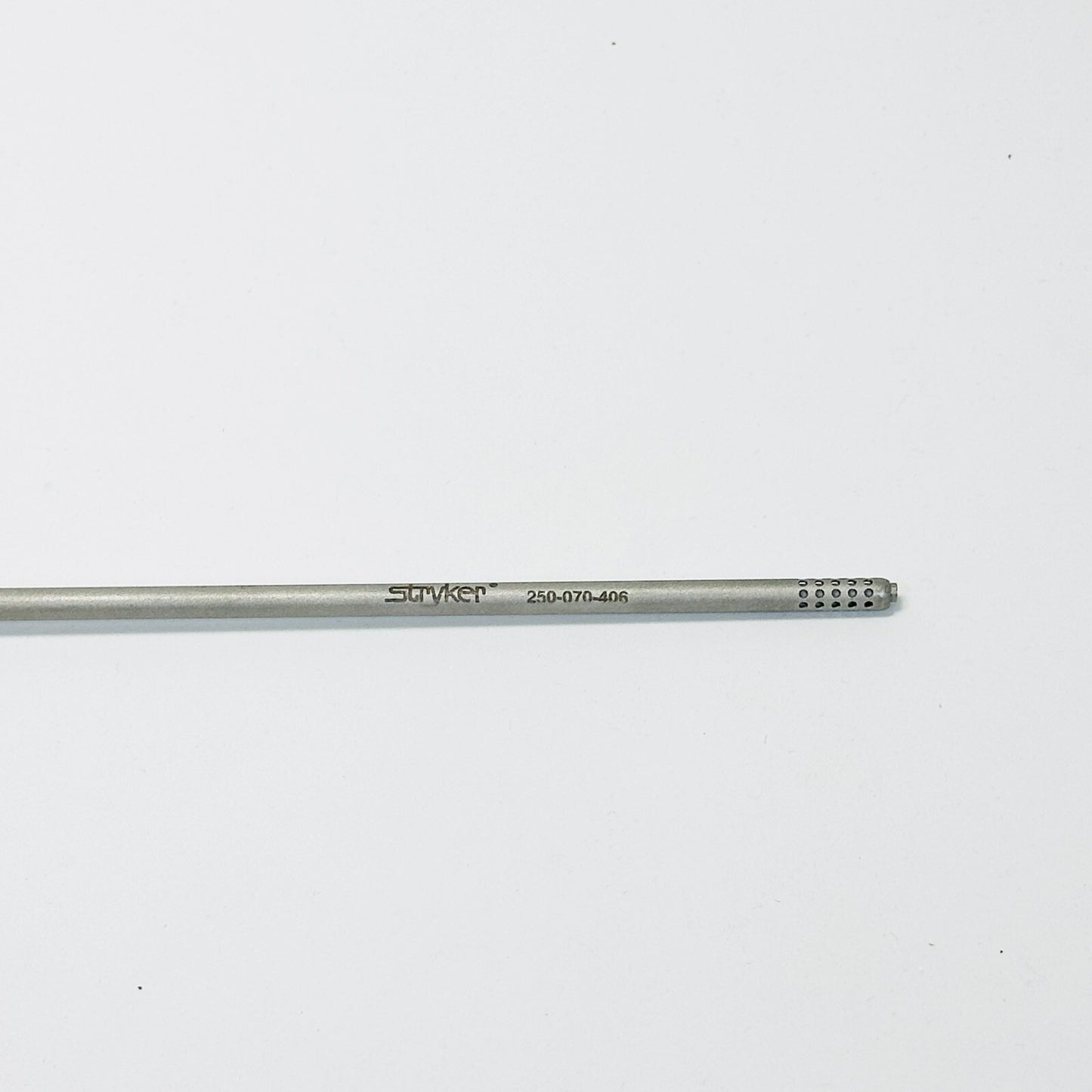 Stryker 250-070-406 Laparoscopic Irrigation Pool Suction Tip 5mm X 32cm