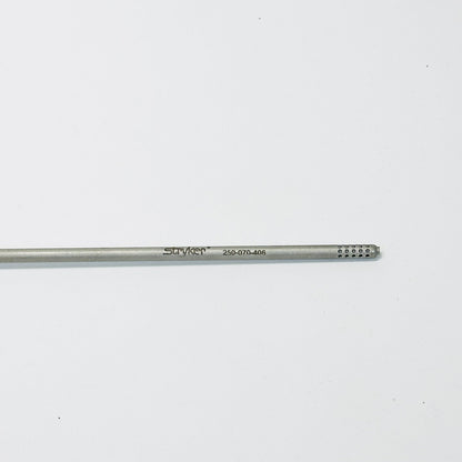 Stryker 250-070-406 Laparoscopic Irrigation Pool Suction Tip 5mm X 32cm