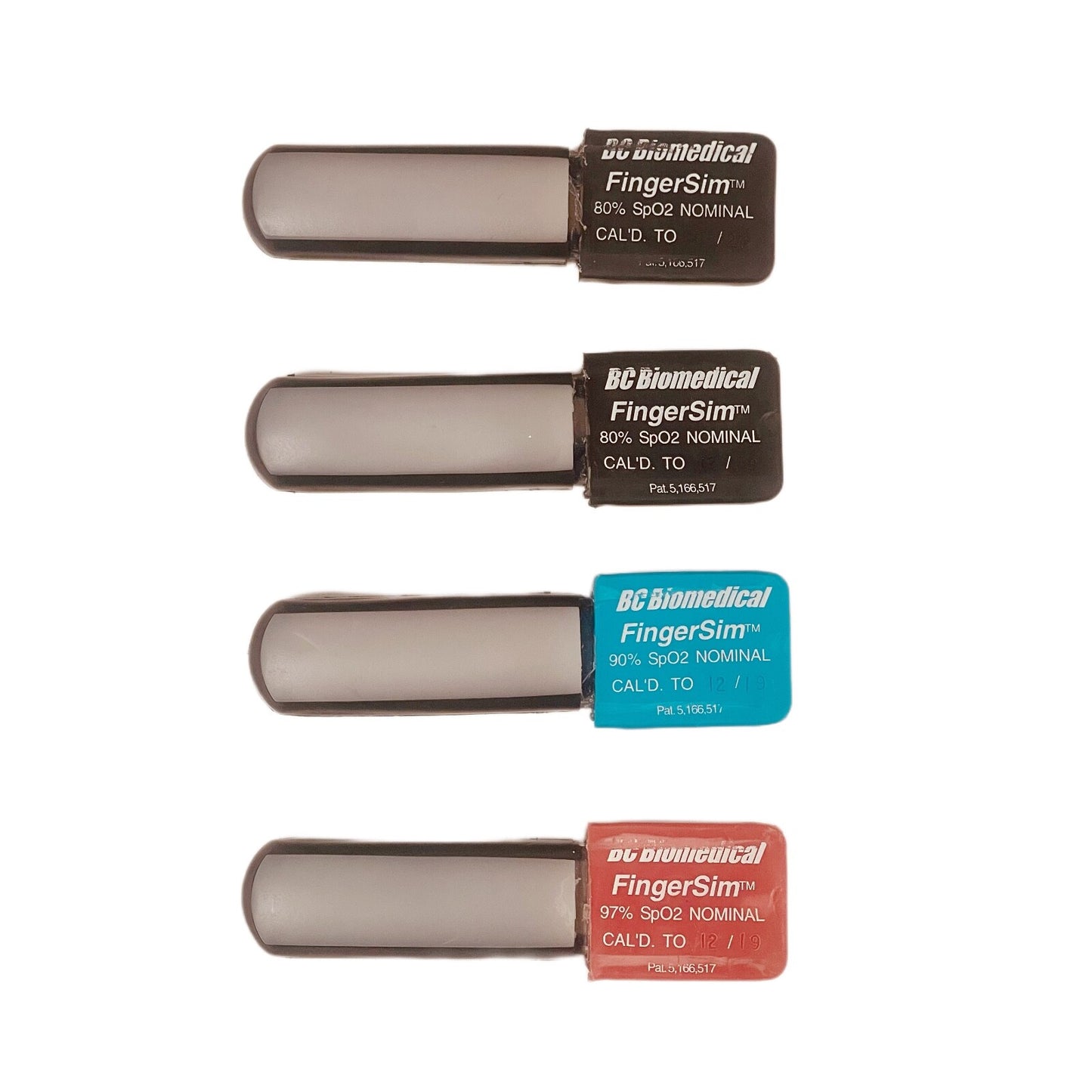 BC Biomedical REF SPO-2000 Pulse Oximetry Simulator With FingerSim Set & Charger