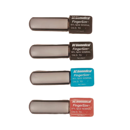 BC Biomedical REF SPO-2000 Pulse Oximetry Simulator With FingerSim Set & Charger