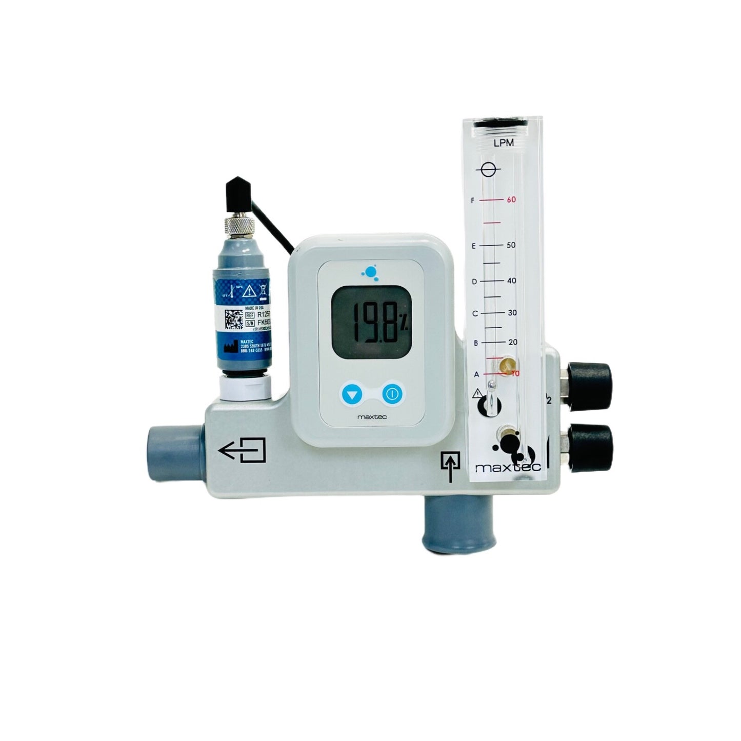 MAXTEC 203-R211P03-020 Mixer, Air/O2, MaxVenturi, High Flow, W/ POLE MOUNT