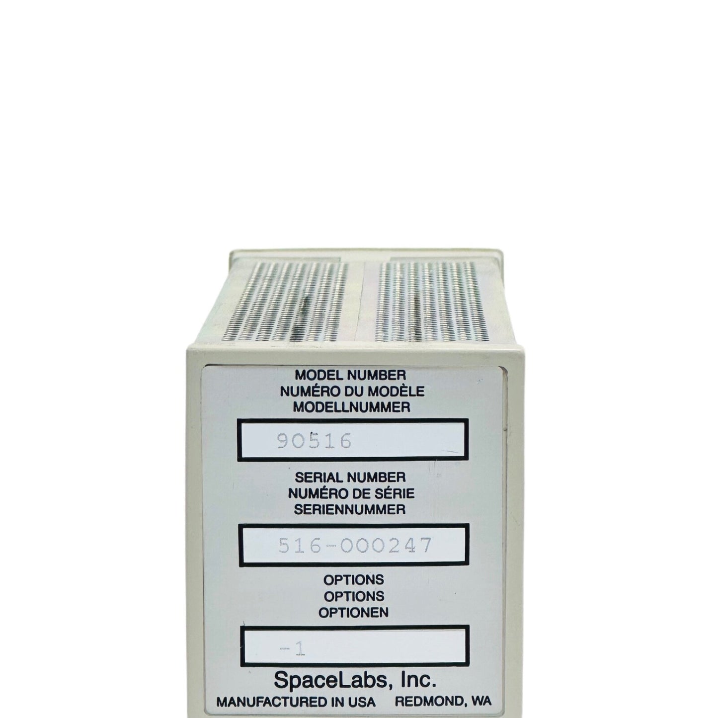 SPACELABS 90516 Gas Module