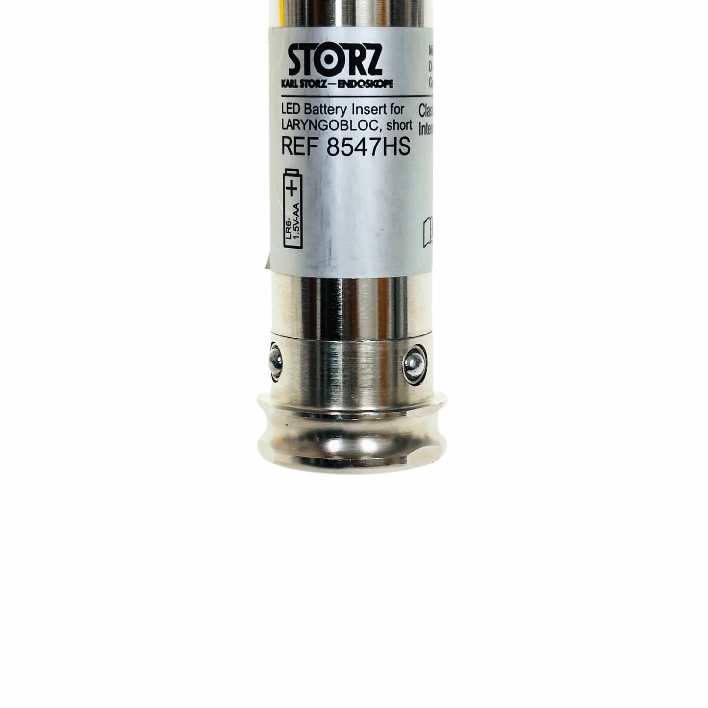 Storz 8545HS LED Battery Insert For Laryngobloc, Short W/ 8547HL Long