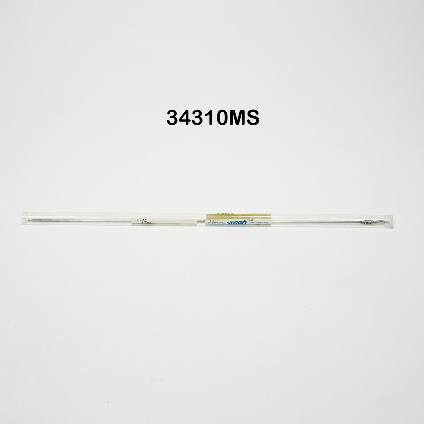 STORZ 34310MS CLICKLINE Scissors Insert 5 mm, 36 cm LENGTH , Curved