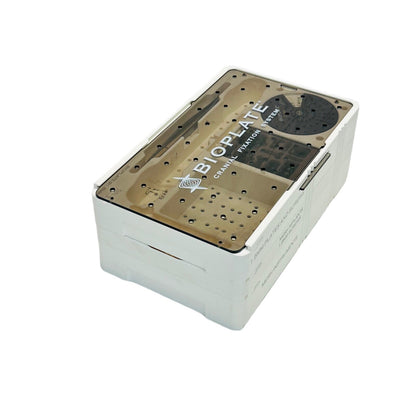 Bioplate 81-3367 Cranial Low Profile Instrument & Accessories W/ Container As Is