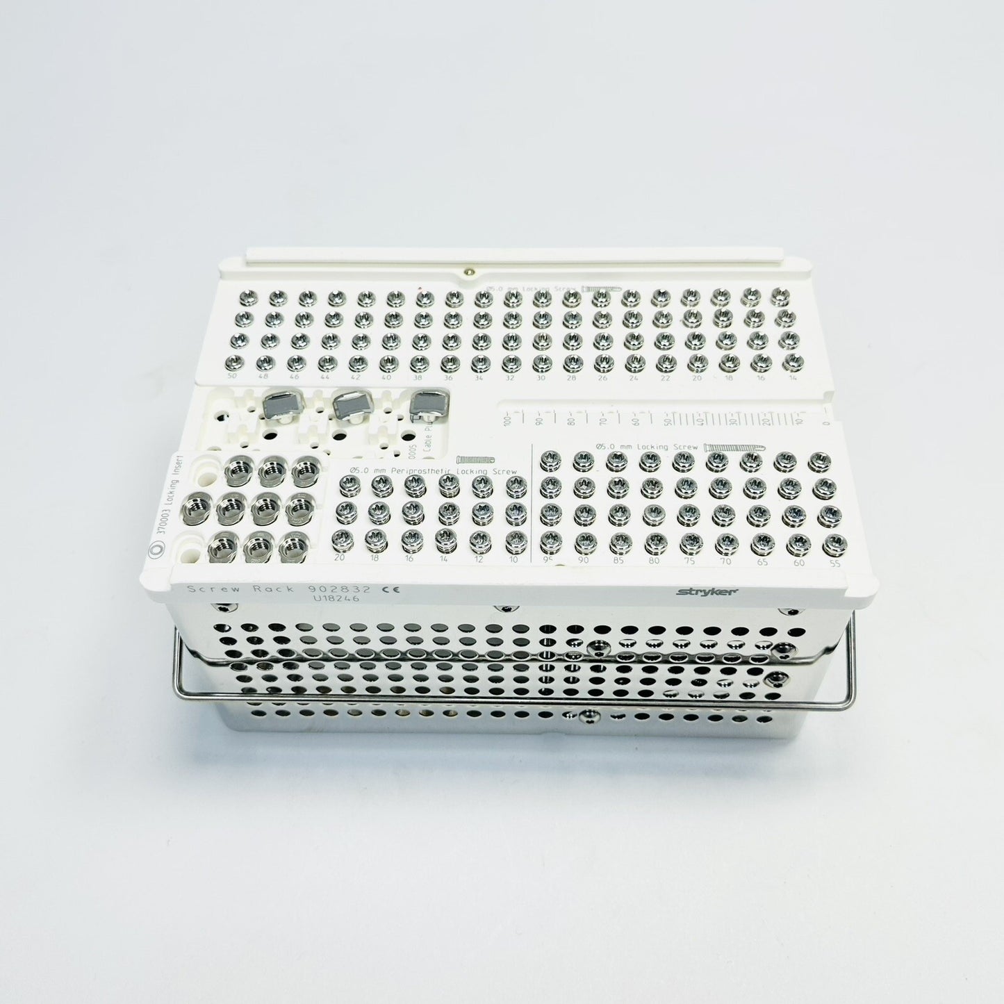 Stryker Axsos Basic Fragment Instruments W/ Tray As Is