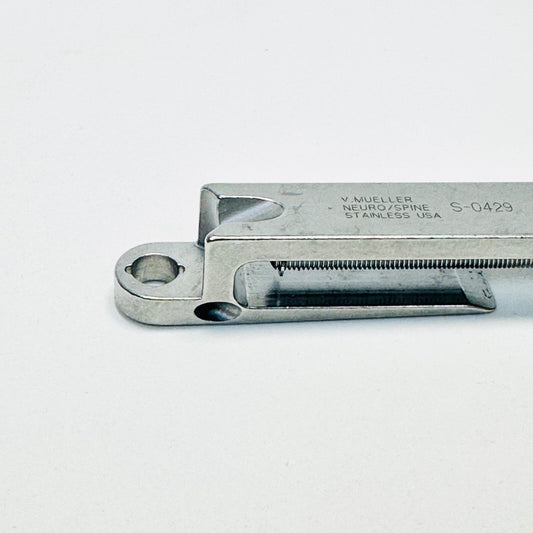 V. Mueller S-0429 Adjustable Lumbar Retractor Blade Holder  Instrument