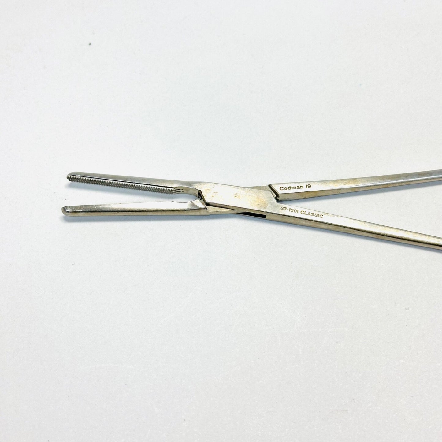CODMAN 37-1501 ROGERS FORCEPS W/ TEETH straight 8" LONG