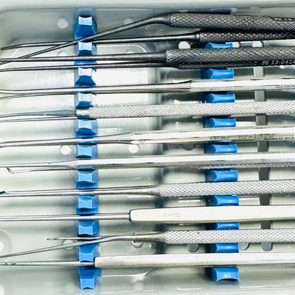 SMITH & NEPHEW RICHARDS / V. MUELLER / SSI TYMPANOPLASTY FINE INSTRUMENTS 28 PC