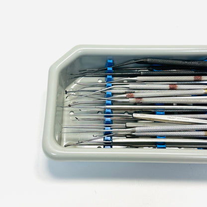 SMITH & NEPHEW RICHARDS / V. MUELLER / SSI TYMPANOPLASTY FINE INSTRUMENTS 28 PC