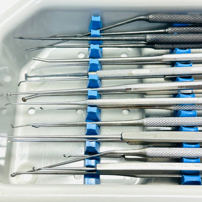 SMITH & NEPHEW RICHARDS / V. MUELLER / SSI TYMPANOPLASTY FINE INSTRUMENTS 28 PC