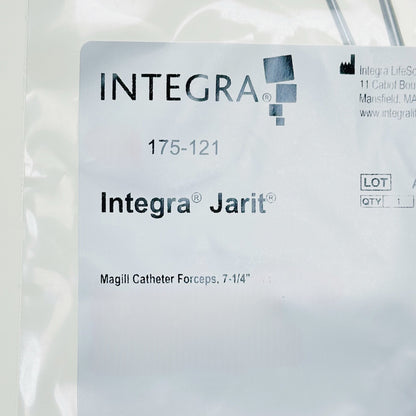 INTEGRA JARIT 175-121 Magill Adult ForcepS, 8-3/4", Satin, straight