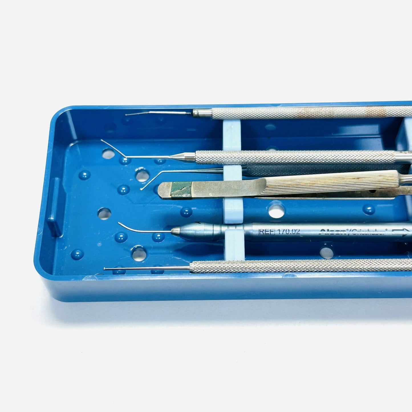 Alcon 170.02 Grieshaber Irrigation HandPiece W/ Surgical Instruments As Is